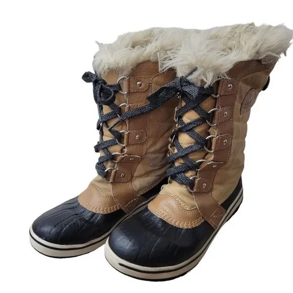 Sorel KIDS Tofino II Little Kid Waterproof Curry/Elk US Sz 3 - Picture 5 of 10